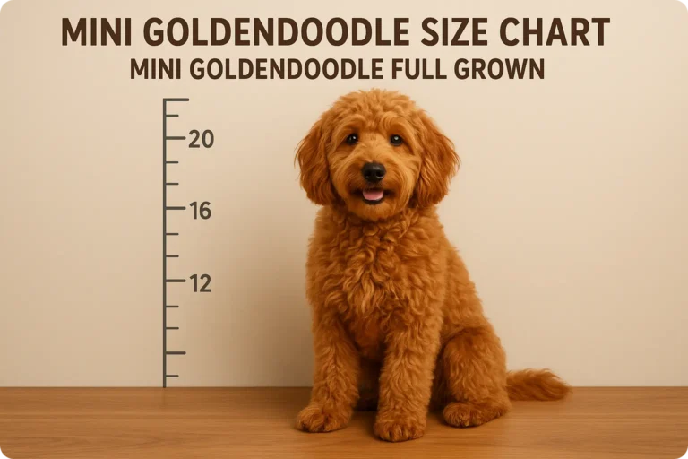 Mini Goldendoodle Full Grown-A Complete Guide(2025) 7 mini goldendoodle size chart-mini goldendoodle full grown